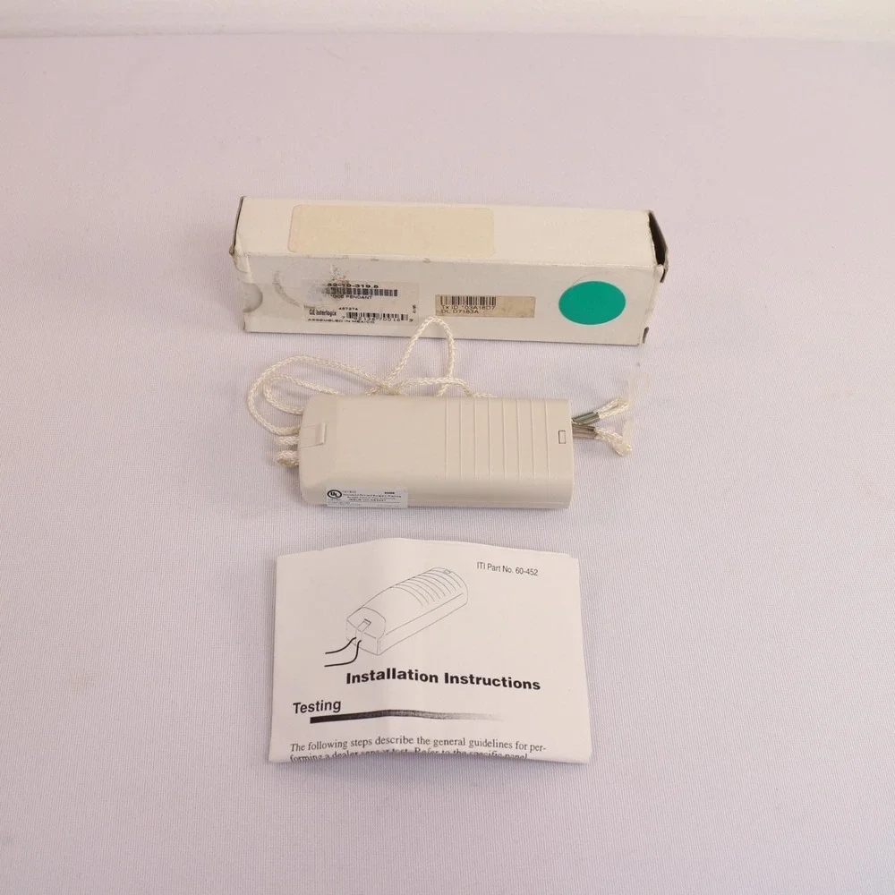 GE Security Interlogix 60-452-10-319.5 Pendant Panic Device Open Box White SOS